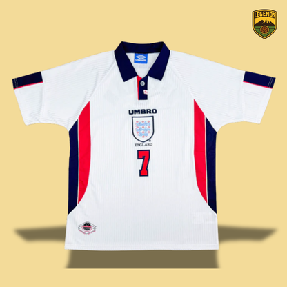 Inglaterra 1998 - Beckham #7